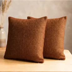 Capa de Almofada em Linho Premium 45x45cm C/ Zíper Invisível Decorativa para sofá moderna