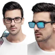Óculos Armação Para Grau Masculina/Masculino Clip On Com Garantia ÓCULOS CLIPON DE GRAU MASCULINO PARA HOMENS Polarized