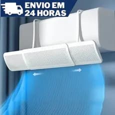 Defletor para Ar Condicionado Split Universal Ajustável