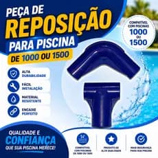 PEÇAS DE REPOSIÇÃO DE PISCINA 1000 LITROS