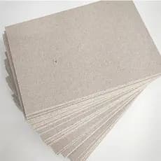 10 Un. Papelão cinza 21 x 30cm com espessura 2.4