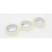 3 Fitas adesivas Transparentes 12mm X 10 Metros por UNIDADE