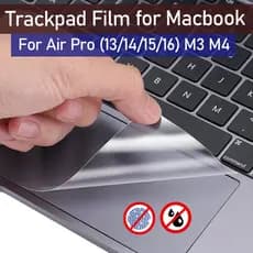 Acessórios De Filme TrackPad Para Macbook Pro M4 A3112 A3401 Capa Fosca 2024 Air M3 A3113 A3114 13.6 M2 A2681 A2941 Ades