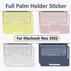 Capa De Palma Completa Para Macbook Neo 13 Polegadas A3404 Adesivo De Pele Resistente A Arranhões Com Filme De trackpad