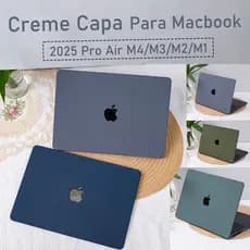 Capa azul escura para MacBook Neo A3404 de 13 polegadas (M1, 2020) A2337; A2179; A1932 com protetor de teclado.