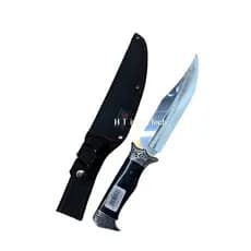 compartilhar:  Favoritar (1,5mil) Faca Churrasco caca pesca Aço Inox Bainha mk1179