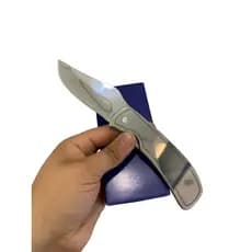 Canivete 3.5' Polegadas Monobloco C/ Clip De Aço Inox X-15