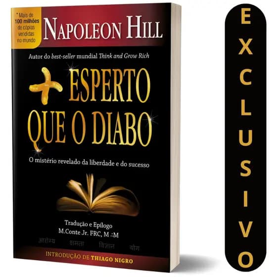 Livro Mais Esperto Que O Diabo-napoleon Hill