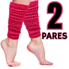 Kit 2 Pares Polaina Aeróbica Fitness Dança Academia Ballet