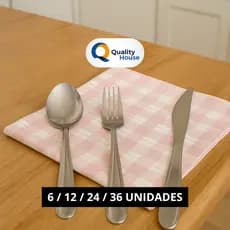 Talheres Aço Inox - Quality House | Colher, Garfo ou Faca | 6/12/24/36 Unidades
