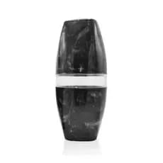 Porta Escova De Dente Com Tampa Para Banheiros Preto -  Branco