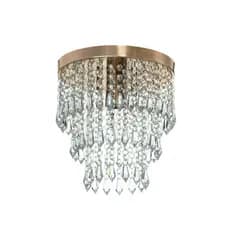 Lustre De Cristal Acrilico Manucrillic Cobre Maravilhoso