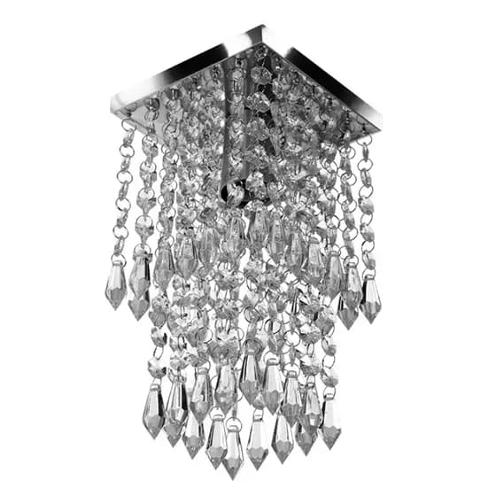 Lustre Plafon De Cristal Acrilico Spark Maravilhoso