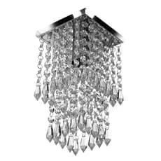 Lustre Plafon De Cristal Acrilico Spark Maravilhoso