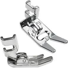Calcador Sapatilha Zig Zag Reta Haste Singer Estreita 3pcs
