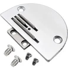 Chapa Agulha Dente Serrilha Parafuso Costura Reta Industrial
