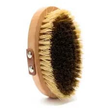 Escova Seca De Cobre Dry Brush Esfoliação A Seco Anticelulite Lipedema Massageadora SoulBM