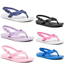 Chinelo Infantil Para Menina e Menino Funfy Kids Baby 200A Unissex Segurança Do 17 ao 24 Queimão de Estoque