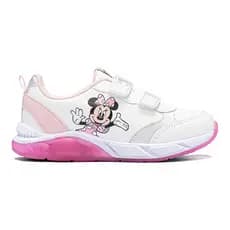 Tênis Infantil Feminino Disney Minnie Mouse com LED Menina Luzinha Feminina Produto Original