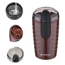 Moedor Elétrico Cadence de Café Di Grano 127v ou 220v Mrd302 Lâmina Inox Marrom Grão Pó