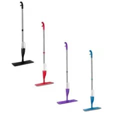 Mop Spray 128x40cm Cor Sortida Plástico ABS Limpeza Limpar Casa Aço Inoxidável
