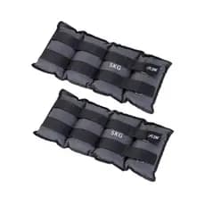Par de Caneleiras peso 5 kg Life Zone academia musculação fitness