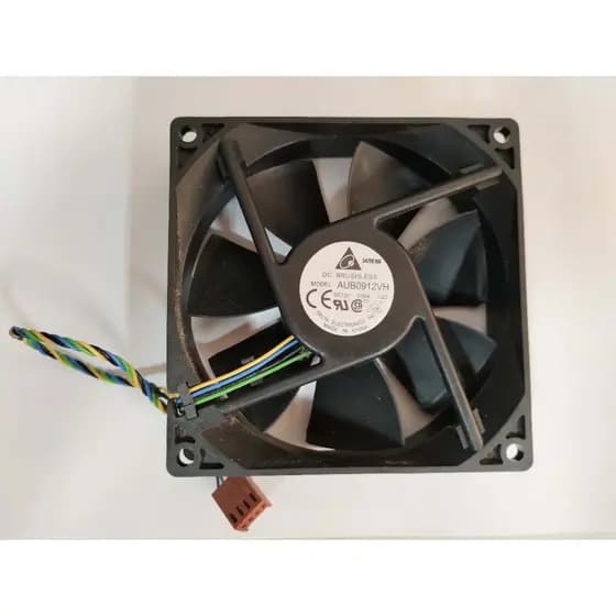 COOLER FAN VENTILADOR VENTOINHA 92X92X25MM 12VDC 0,60A 4FIOS AUB0912VH DELTA ELECTRONICS ALTA QUALIDADE