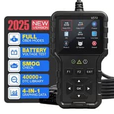 Scanner Automotivo Profissional V510 Leitor Obd2 Detector de falhas - Diagnóstico Display Colorido - Completo