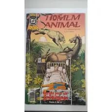 HOMEM ANIMAL - NASCIDO PARA SER SELVAGEM MINI-SÉRIE COMPLETA 2 EDIÇÕES QUADRINHOS VERTIGO EDITORA METAL PESADO RARO