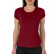 Camiseta baby look feminina DAVITHAY