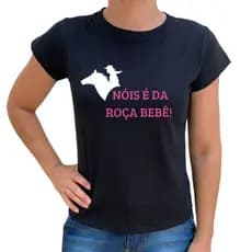 CAMISETA BABY LOOK FEMININA NOIS E DA ROÇA