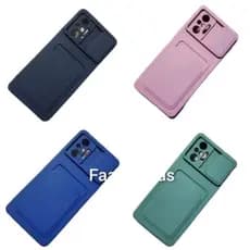 Capa Xiaomi Note 10 Pro Janelinha proteção para câmeras com suporte para cartõe