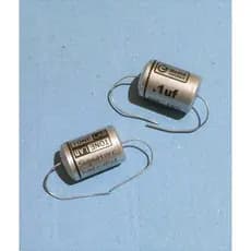 TONELAB CAPACITOR A ÓLEO NOVO / PIO / .1UF / 0.1UF / 600V - HAND CRAFTED LABEL