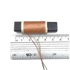 Bobina  de  antena  AM  4 fios  rádio transistor antigo de pilha ou só Ferrite  restauro ou conserto