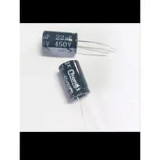 10 PEÇAS capacitor eletrolítico radial 22uf 450v 105°