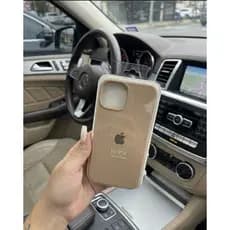 Capa capinha Silicone Case Bege Creme para Iphone 11/12/13/14/15/16/17
