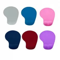 Suporte Mouse Pad Ergonômico com Apoio de Punho Super Macio