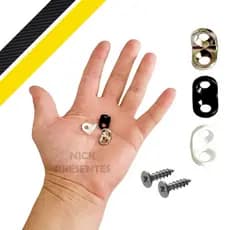 Kit Suporte Cantoneira cadeirinha completa montagem de móveis cores