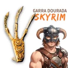 Garra Dourada Skyrim dragonborn dovahkiin The Elder Scrolls V 5