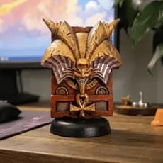 card Yugioh exódia 3d Decorativo De Mesa Gamer Placa anime carta em Alto Relevo
