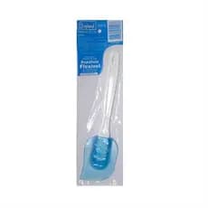Espátula Silicone Com Cabo Plástico P/ Massas Bolos 24cm