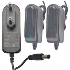Carregador Para Bateria Farol Bike 8.4v Bivolt 1.2a Fonte 8,4v