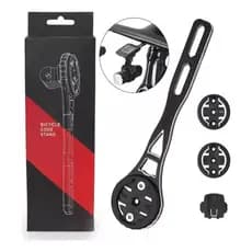 Suporte Gps Guidão Integrado Aero Compatível com  Garmin Brayton