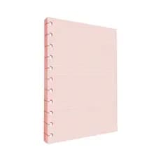 Refil Inteligente Discos Pautado Rosa 90g 80 Folhas