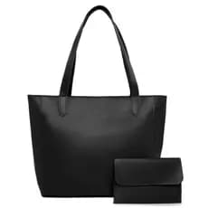 Bolsa com Alça de Ombro Feminina Sacola Grande London com Carteira - Executiva Versátil Para o dia a dia Trabalho Faculd