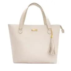 Bolsa Tote Tipo Sacola Feminina Premium Grande com Zíper para Notebook Trabalho e Faculdade