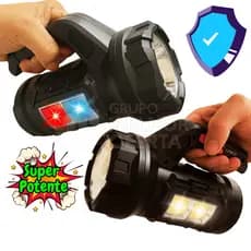 Lanterna Super Potente Portátil  Alto brilo + kit Ferramentas Multifuncional bateria recarregável