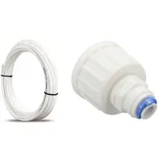 1 Conector Rosca Interna 3/4x Engate 1/4+2 Mts Mangueira 1/4