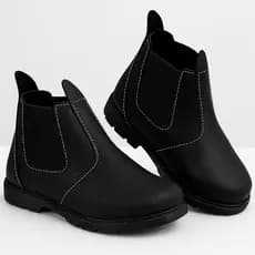 Bota Infantil Chelsea Menino e Menina Cowboy Jequinha Confortável e Estilosa Inverno Promoção