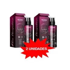 Kit com 2 Spray Protetor Térmico 10 em 1 Capilar Meu liso Minha Vida 200ml Rhenuks